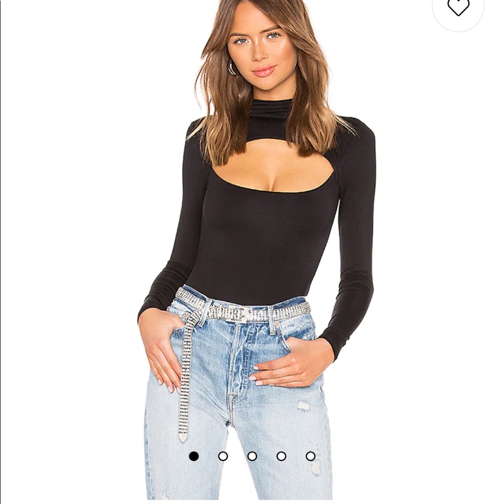 Lovers and friends black cut out body suit